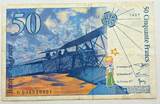 Frankreich 50 Francs 1997 Banknote TTB+