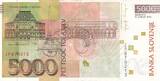 Slowenien 5000 Tolajev Tolar 2002 Banknote SUP