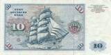Deutschland BRD 10 DM Deutsche Mark 1970 Banknote Serie CE/Z TTB