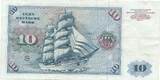 Deutschland BRD 10 DM Deutsche Mark 1970 Banknote Serie CE/R TTB