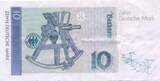 Deutschland BRD 10 DM Deutsche Mark 1999 Standardnote, Serie GS/G TTB