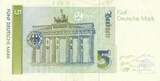 Deutschland BRD 5 DM Deutsche Mark 1991 Standardnote, Serie A/K SUP