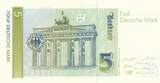 Deutschland BRD 5 DM Deutsche Mark 1991 Standardnote, Serie D/A SPL