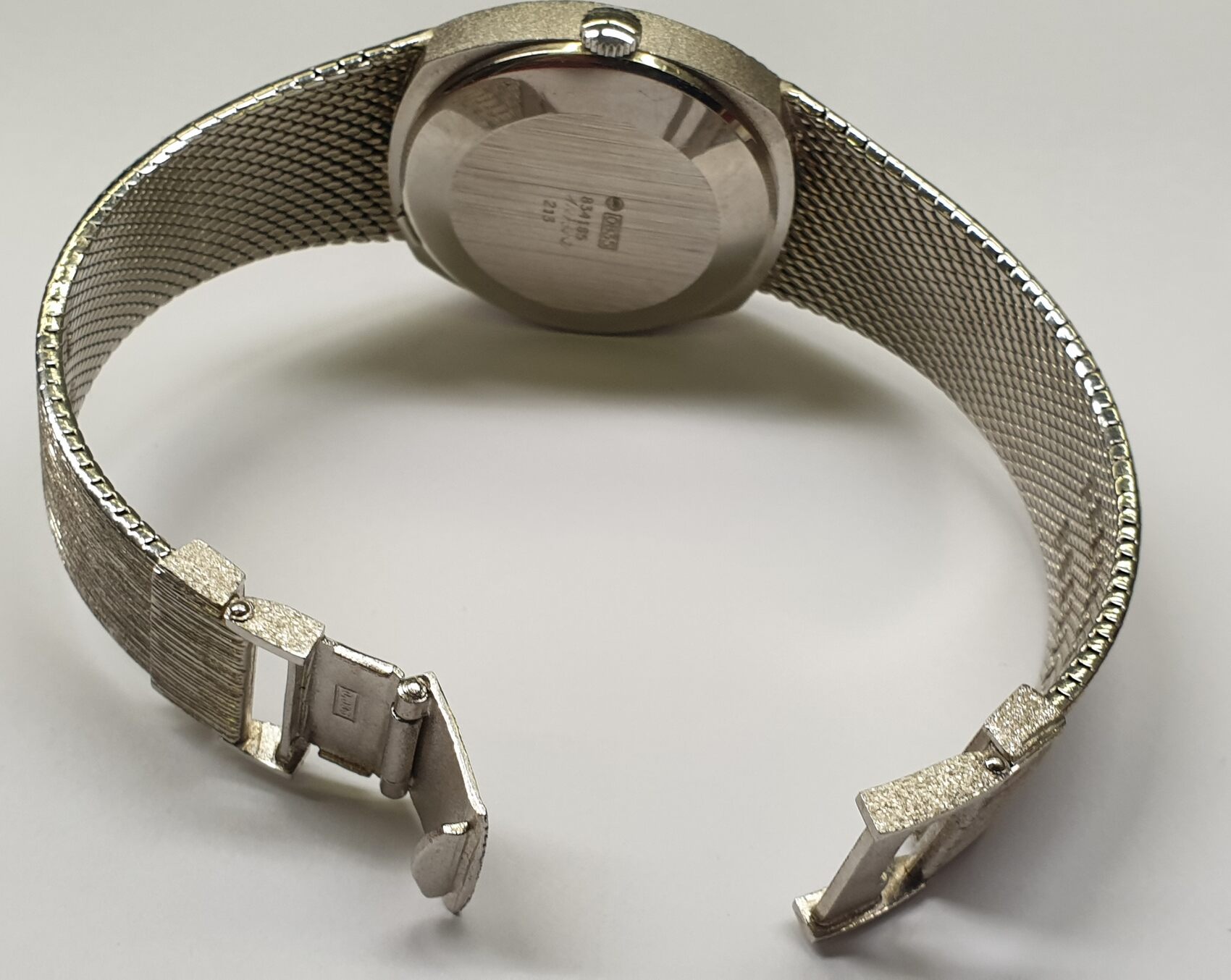 Silberuhr, 835 Vintage Dugena Men 835er Silber Uhr unisex