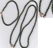 Set aus Jade Armband Collier 333 und 585 er Gold 585 Kette -