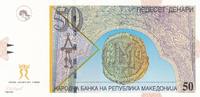 Mazedonien 50 Denari 2003 Geldschein Banknote Erzengel Gabriel kassenfri... 6,00 EUR prix TTC + 6,00 EUR frais d'envoi