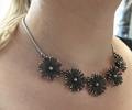 Antike 835er Silber Kette Silbercollier Silberkette Collier -