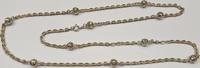 Lange Halskette 835er Silber Kette Silberkette Silbercollier -