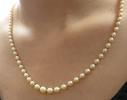   14K 585er Gold Verschluss Akoya Perlencollier Perlenkette Perle Kette  148,00 EUR prix TTC + 6,00 EUR frais d'envoi