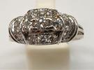 14K 585 Weißgold Gold Ring Damenring Brillant Brillantring Goldring 1,00 Ct -