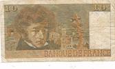 Frankreich 10 Francs Geldschein Banknote France -