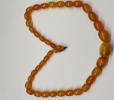 Antike Halskette Collier Bernstein Amber Butterscotch Collier 老琥珀 كهرمان -
