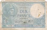 Frankreich 10 Francs Geldschein Banknote -