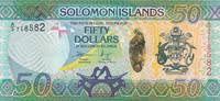 Solomon Islands 50 Dollars Geldschein Banknote -