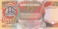 Uganda 200 Shilingi 1996 Geldschein Banknote Mia Mbili Shillings unc kas... 6,00 EUR prix TTC + 6,00 EUR frais d'envoi