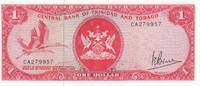 Trinidad & Tobago 1 Dollar Geldschein Banknote 1964 -