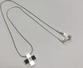 Silberkette mit Kreuzanhänger von Esprit 925er Sterling Silber -