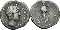 Römische Kaiserzeit Denar Denarius Hadrian Hadrianus MINERVA COS -