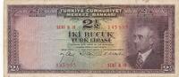 Türkei 2 1/2 Lira Iki bucuk türk lirasi Türkiye Cumhuriyeti Ismet Inönü Seri B 19 1930 -