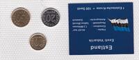 Estland 10 20 50 Senti Münzen Set original verschweißt -