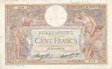 Frankreich 100 Francs Geldschein Banknote Cent Francs -