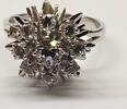 Weißgoldring Ring 585er Gold 14K Goldring Brillantring Damenring 0,70 Ct Brillant -