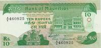 Mauritius 10 Rupees Bank of Mauritius N.D.( 1985 )  9,00 EUR prix TTC + 6,00 EUR frais d'envoi