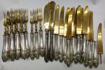Deutschland Silberbesteck Antik Jugendstil Obstbesteck Frühstück Abendbrot Besteck 800er Silber 12 Personen 24 teile -