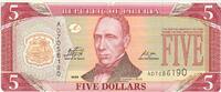 Liberia 5 Dollars Banknote Geldschein -