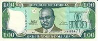 Liberia 100 Dollars Banknote Geldschein -