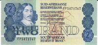 Südafrika 2 Rand o.D. Banknote Geldschein unc 10,00 EUR prix TTC + 6,00 EUR frais d'envoi