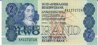 Südafrika 2 Rand o.D. Banknote Geldschein unc 10,00 EUR prix TTC + 6,00 EUR frais d'envoi