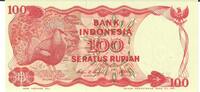 Indonesien 100 Rupiah Banknote Geldschein -