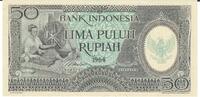 Indonesien 50 Rupiah Banknote Geldschein -