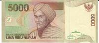 Indonesien 5000 Rupiah Banknote Geldschein -
