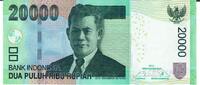 Indonesien 20000 Rupiah Banknote Geldschein -