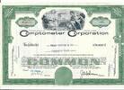 USA 25 Shares Comptometer Corporation 1961, Aktie Wertpapier -