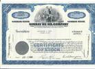 USA 45 Shares Sunray Dx Oil Company 1968, Aktie Wertpapier -