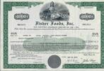 USA 1000 Dollars Shares Fisher Foods, Inc. 1975, Aktie Wertpapier -