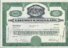 USA 15 Shares Calumet & Hecla, Inc. 1968, Aktie Wertpapier -