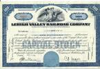 USA 100 Shares Lehigh Valley Railroad Company 1953, Aktie Wertpapier -