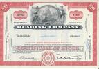USA 100 Shares Reading Company 1965, Aktie Wertpapier -