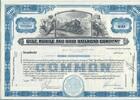 USA 100 Shares Gulf, Mobile and Ohio Railroad Company 1965, Aktie Wertpapier -