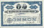 USA 100 Shares The Lehigh Coal and Navigation Company 1951, Aktie Wertpapier -