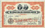USA 50 Shares The Lehigh Coal and Navigation Company 1945, Aktie Wertpapier -