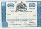 USA 100 Shares Thiokol Chemical Corporation 1971, Aktie Wertpapier -