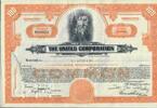 USA 100 Shares The United Corporation 1950, Aktie Wertpapier -