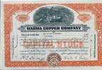 USA 15 Shares Magma Copper Company 1939, Aktie Wertpapier -