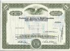 USA 100 Shares National Alfalfa Dehydrating and Milling Company 1971, Aktie Wertpapier -