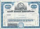 USA 100 Shares Allied Stores Corporation 1968, Aktie Wertpapier -